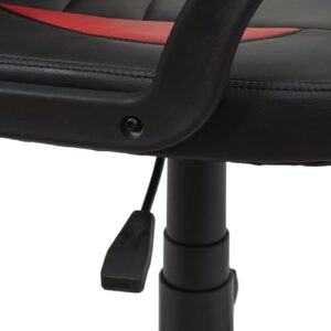 Chaises HOME DECO FACTORY HD6725 en Bois d’ingénierie Noir/Rouge, L57 H91/103 cm