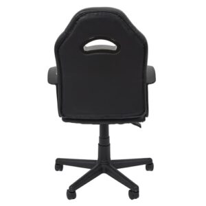 Chaises HOME DECO FACTORY HD6725 en Bois d’ingénierie Noir/Rouge, L57 H91/103 cm