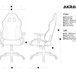 AKRacing California Siège de Jeu PC Simili Cuir Violet et Blanc