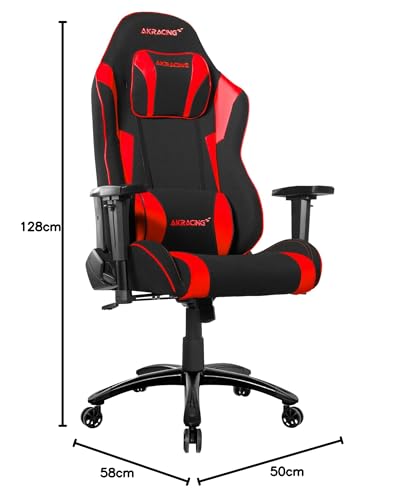 AKRacing EX-Wide Special Edition : Siège de Jeu PC Noir Rouge