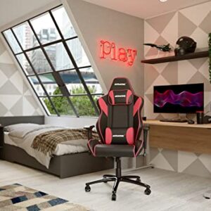 AKRacing LX Plus : Siège de Jeu PC Noir et Rouge Capitonné