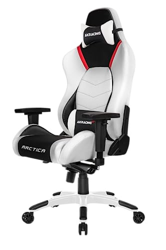 AKRacing Masters Série Premium AK-Premium-Arctica : Siège Gaming Taille Unique
