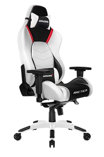 AKRacing Masters Série Premium AK-Premium-Arctica : Siège Gaming Taille Unique