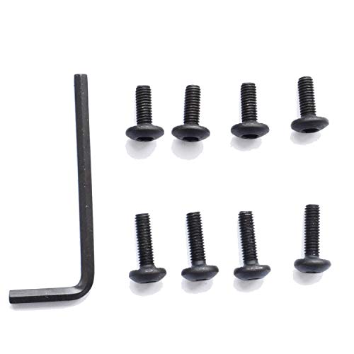 Accoudoirs de Rechange Universels WADY pour Chaises de Bureau Noir