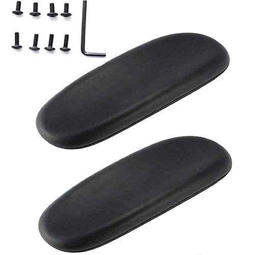 Accoudoirs de Rechange Universels WADY pour Chaises de Bureau Noir