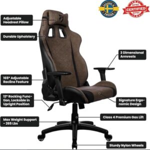 Arozzi Avanti Chair : Ergonomic Gaming & Office Chair with 3D Armrests