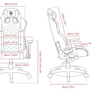 Arozzi Avanti Chair : Ergonomic Gaming & Office Chair with 3D Armrests