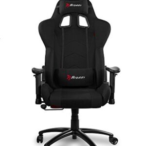 Arozzi Inizio Noir : Chaise Gaming Ergonomique et Stylée