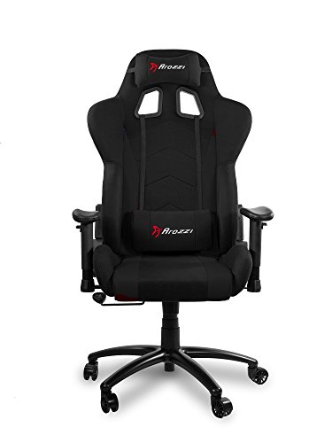 Arozzi Inizio Noir : Chaise Gaming Ergonomique et Stylée