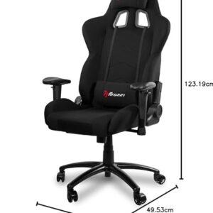 Arozzi Inizio Noir : Chaise Gaming Ergonomique et Stylée