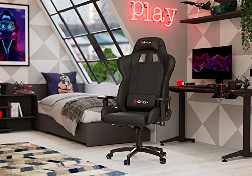 Arozzi Inizio Noir : Chaise Gaming Ergonomique et Stylée