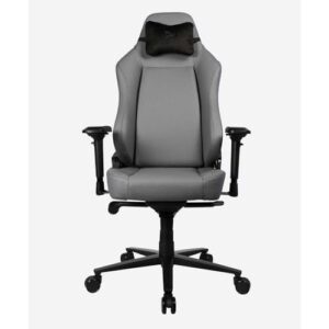 Arozzi Primo Chaise de jeu marron en cuir intégral avec coussin souple