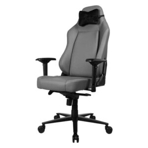Arozzi Primo Chaise de jeu marron en cuir intégral avec coussin souple