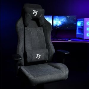 Arozzi Vernazza Gaming Chair en Polsterstoff – Dunkelgrau
