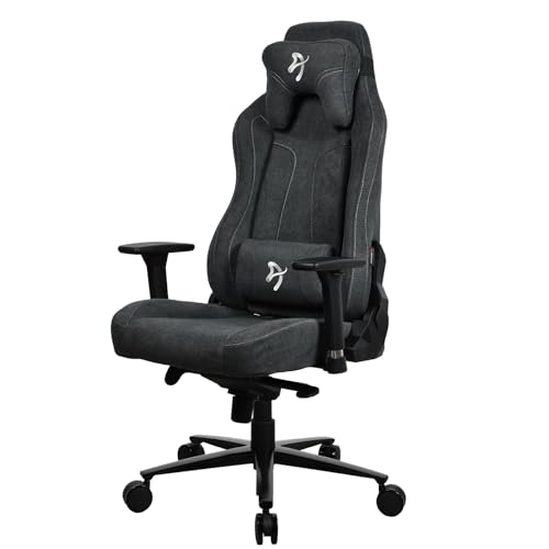 Arozzi Vernazza Gaming Chair en Polsterstoff – Dunkelgrau