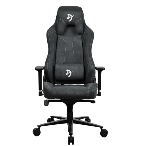 Arozzi Vernazza Gaming Chair en Polsterstoff – Dunkelgrau