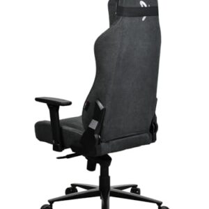 Arozzi Vernazza Soft Fabric™ Fauteuil de Bureau Gris Foncé