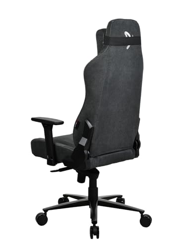 Arozzi Vernazza Soft Fabric™ Fauteuil de Bureau Gris Foncé