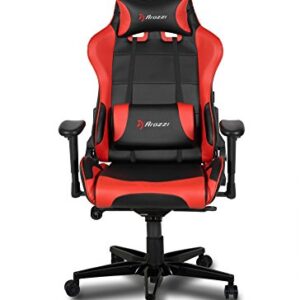 Arozzi Verona XL+ Fauteuil Gamer Rouge en Faux Cuir 58x57x138 cm
