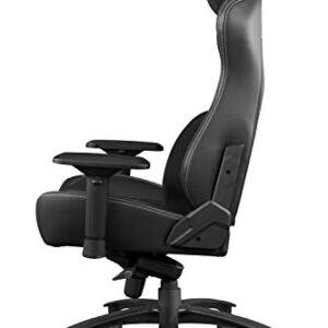 ORAXEAT Siège Gamer XL800 avec Coussins Mémoire Forme – Noir/Blanc
