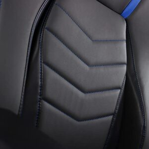 Fauteuil Gamer HJH OFFICE 729428 GAMEBREAKER POLARYS Simili-Cuir Gris/Bleu