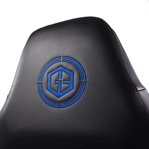 Fauteuil Gamer HJH OFFICE 729428 GAMEBREAKER POLARYS Simili-Cuir Gris/Bleu