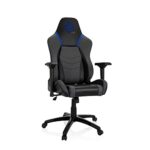 Fauteuil Gamer HJH OFFICE 729428 GAMEBREAKER POLARYS Simili-Cuir Gris/Bleu