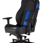 T2 Road Warrior - Fauteuil Gaming Ergonomique Noir/Bleu, Accoudoirs 4D, Confort Optimal