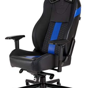 T2 Road Warrior – Fauteuil Gaming Ergonomique Noir/Bleu, Accoudoirs 4D, Confort Optimal