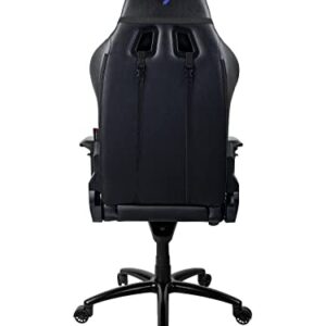 Fauteuil Gamer Arozzi Verona Signature PU Noir/Bleu pour Confort Optimal