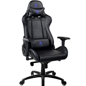 Fauteuil Gamer Arozzi Verona Signature PU Noir/Bleu pour Confort Optimal