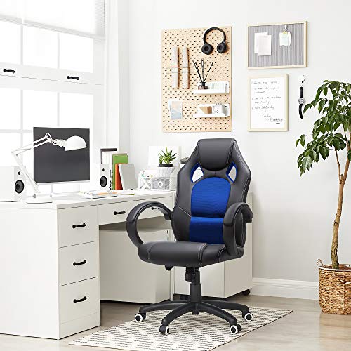 Bureau Racing SONGMICS OBG56L: Fauteuil Gamer Confortable, Réglable et Pivotant