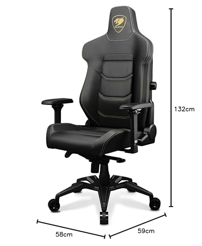 COUGAR Armor EVO ROYAL : Chaise de jeu réglable et confortable pour PC