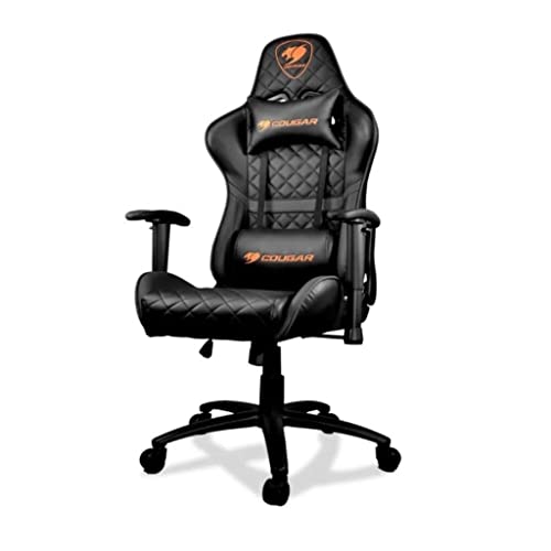 COUGAR Gaming Armor One – Fauteuil Gaming Noir en Simili Cuir