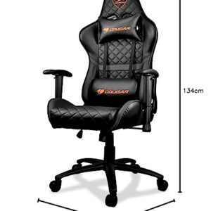 COUGAR Gaming Armor One – Fauteuil Gaming Noir en Simili Cuir