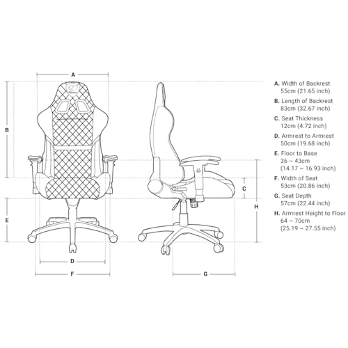 COUGAR Gaming Armor One X : Fauteuil Gamer Simili Cuir Vert Large