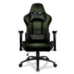 COUGAR Gaming Armor One X : Fauteuil Gamer Simili Cuir Vert Large