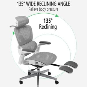CUCKQUIC Chaise de Jeu Ergonomique pour Adultes – Support Lombaire