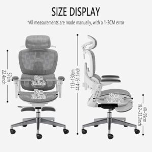 CUCKQUIC Chaise de Jeu Ergonomique pour Adultes – Support Lombaire