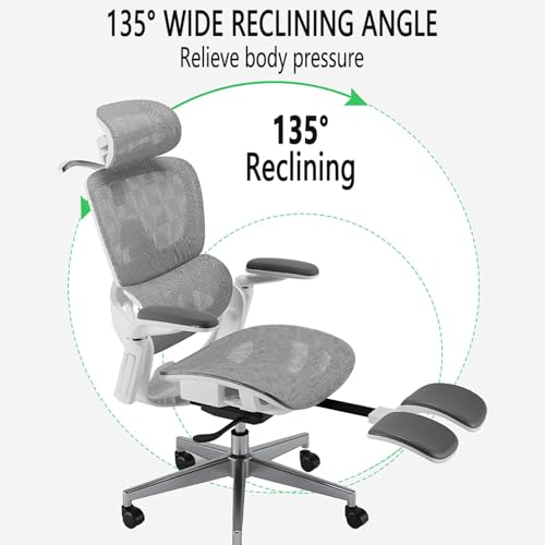 CUCKQUIC Chaise de Jeu Ergonomique pour Adultes – Support Lombaire