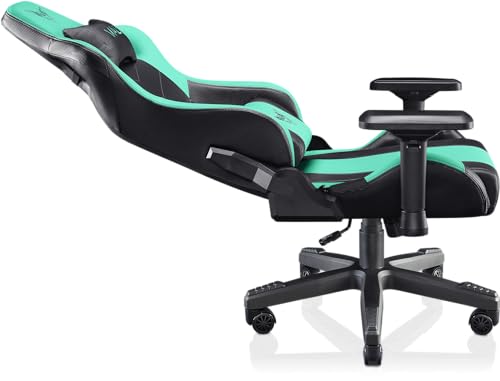 Chaise Gamer Ergonomique VALK Gaia – Aqua Menthe, Accoudoirs 4D, Inclinable