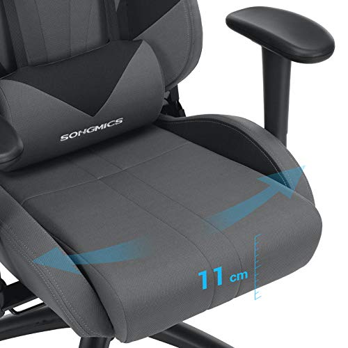 Chaise Gamer Songmics RCG13G – Fauteuil de Bureau Réglable pour Ordinateur