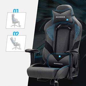 Chaise Gamer Songmics RCG13G – Fauteuil de Bureau Réglable pour Ordinateur