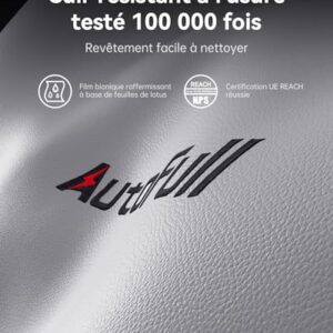 Chaise Gaming AutoFull C301 Ergonomique avec Repose-Pieds et Ajustements