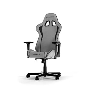 Chaise Gaming DXRacer FORMULA L Gris & Noir en PVC Cuir Original