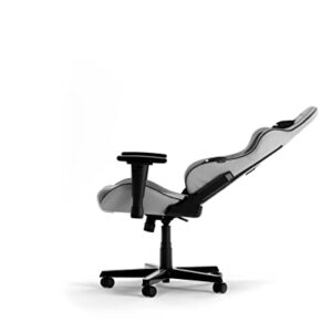 Chaise Gaming DXRacer FORMULA L Gris & Noir en PVC Cuir Original