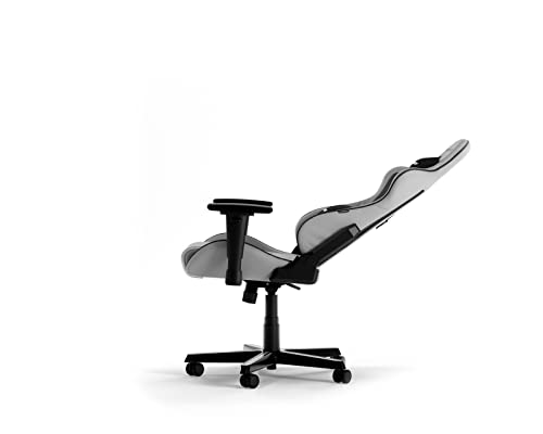 Chaise Gaming DXRacer FORMULA L Gris & Noir en PVC Cuir Original