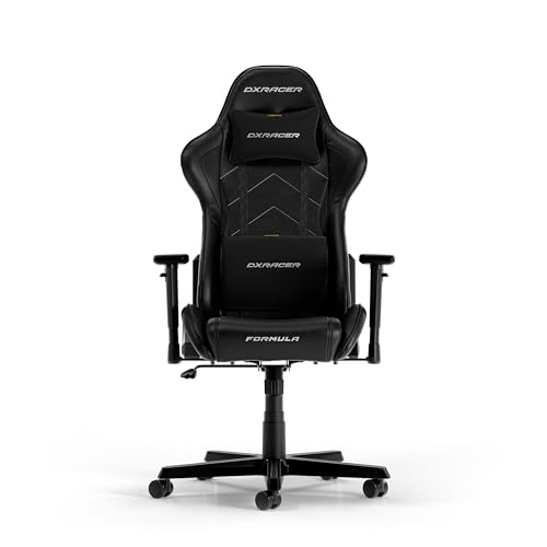 Chaise Gaming DXRacer FORMULA L Noir en Cuir PVC – Originale