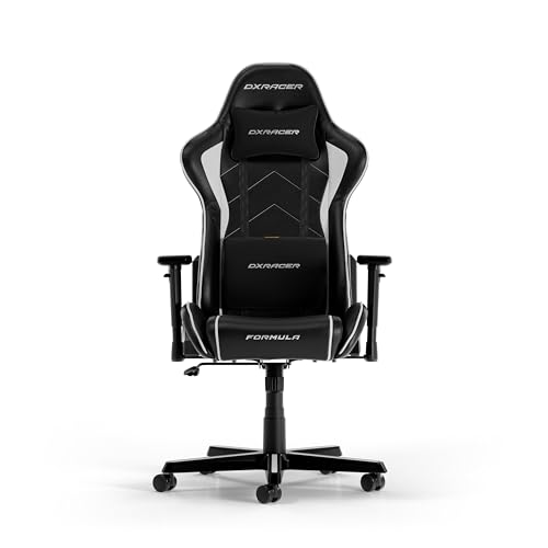 Chaise Gaming DXRacer Formula XL Noir & Blanc en PVC Cuir