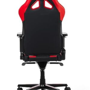 Chaise Gaming DXRacer Gladiator G001 Noir-Rouge, Simili Cuir, Jusqu’à 2m